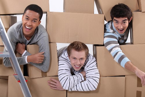 Man with van assisting with storage in London